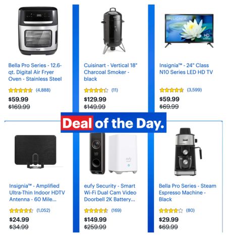Best Buy deals of the day for May 20th 2024! Check out those air fryer savings! 