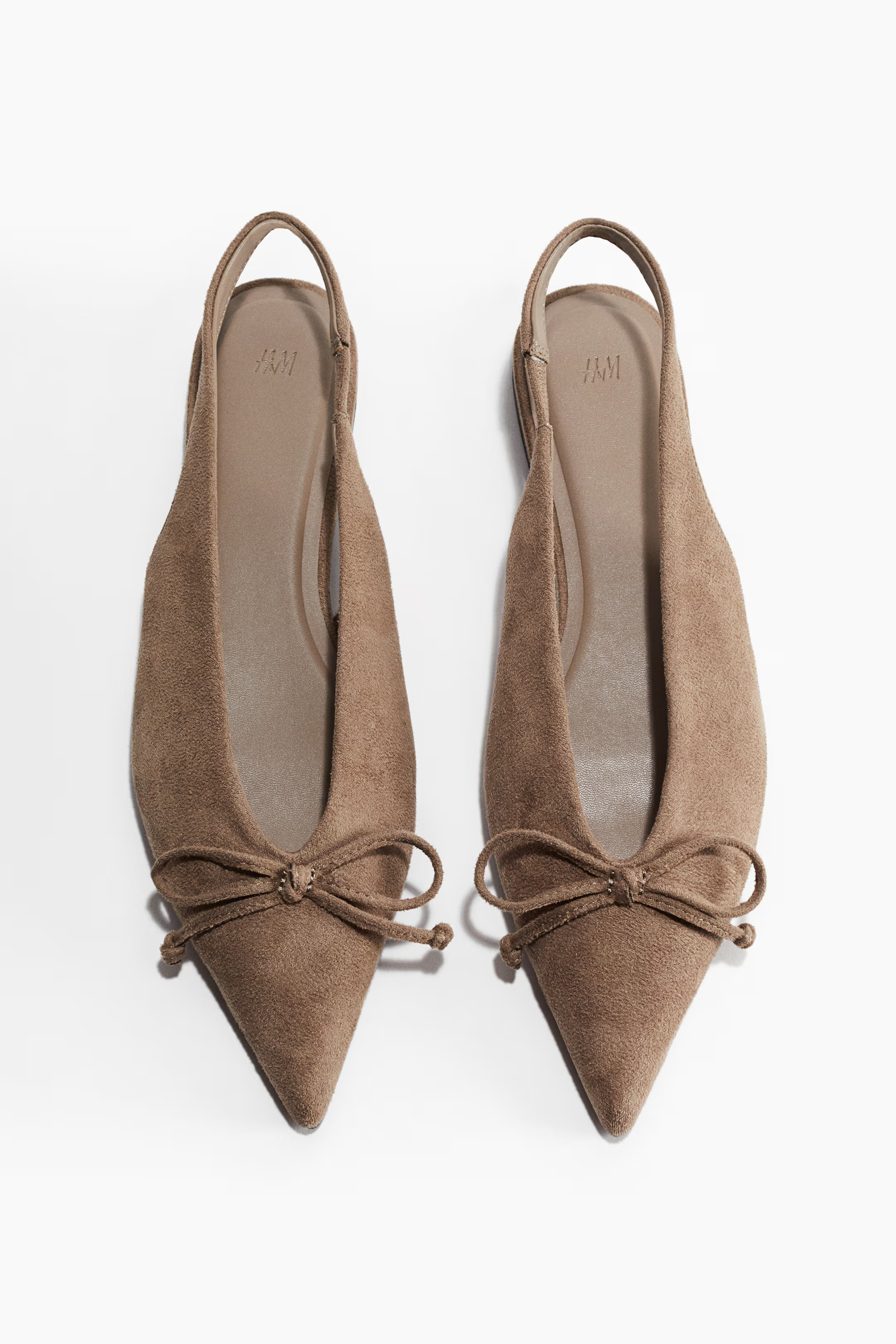 Bow-decorated slingbacks | H&M (UK, MY, IN, SG, PH, TW, HK)