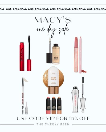 Macy's one day sale favorites! Now is a great time to stock up on your beauty favorites. Use code VIP for 15% off! 

#LTKSeasonal #LTKsalealert #LTKbeauty