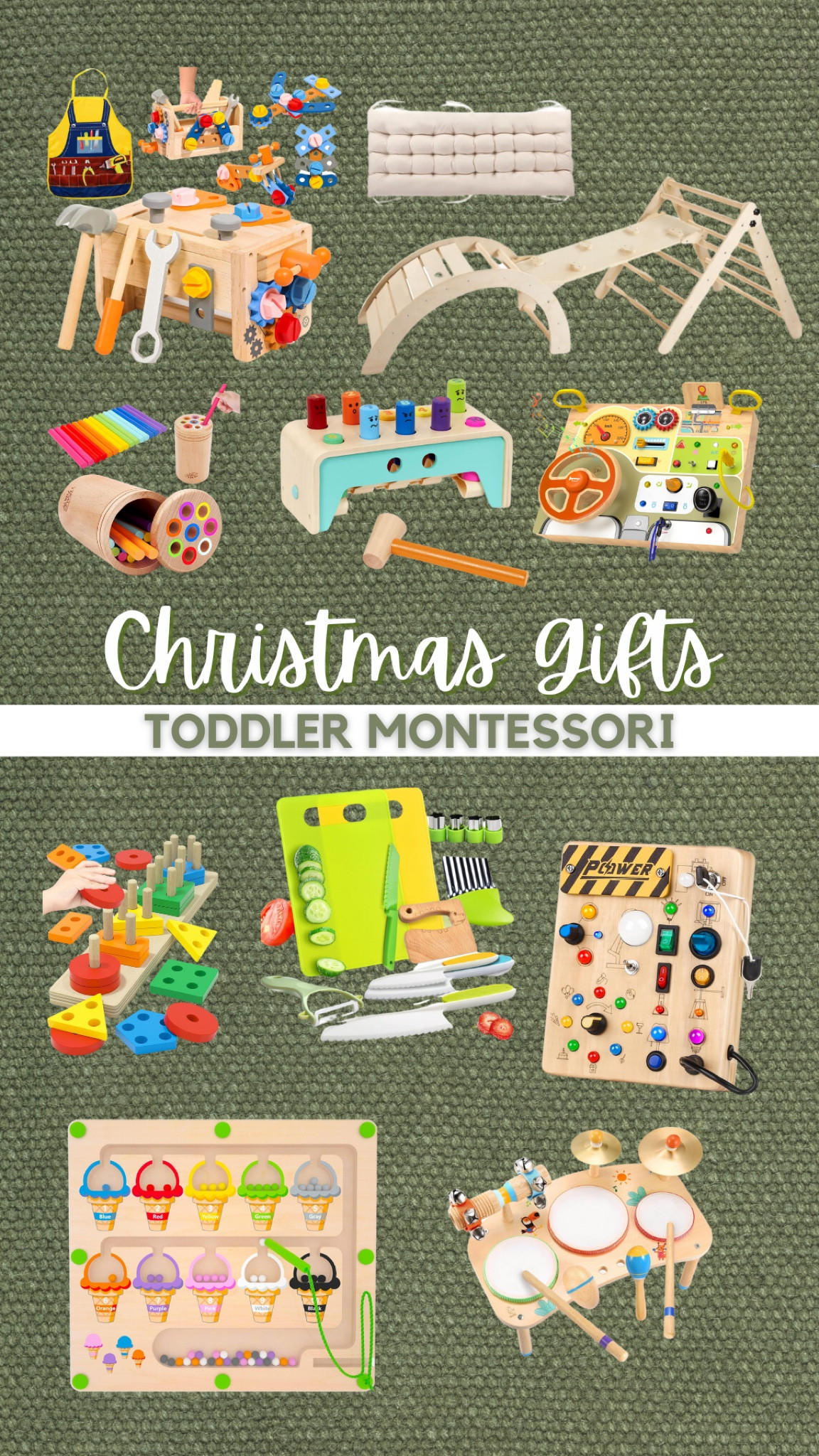 Looking for some Montessori toys to challenge your little one? Here’s a round-up!

#LTKHoliday #LTKKids #LTKGiftGuide