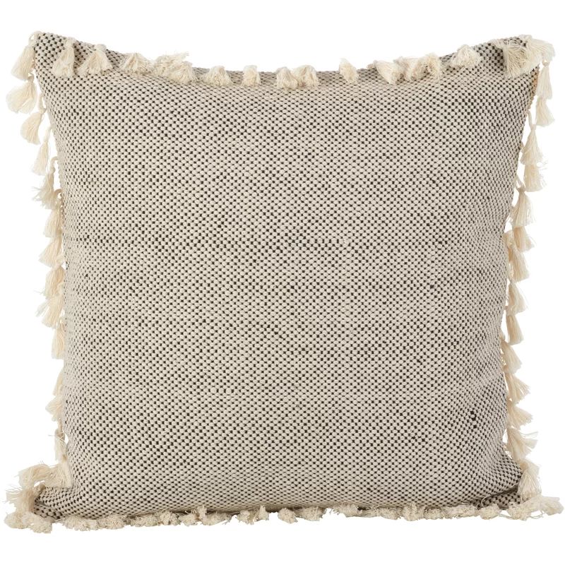 Hartwell Boho Tassel Cotton Throw Pillow | Wayfair North America