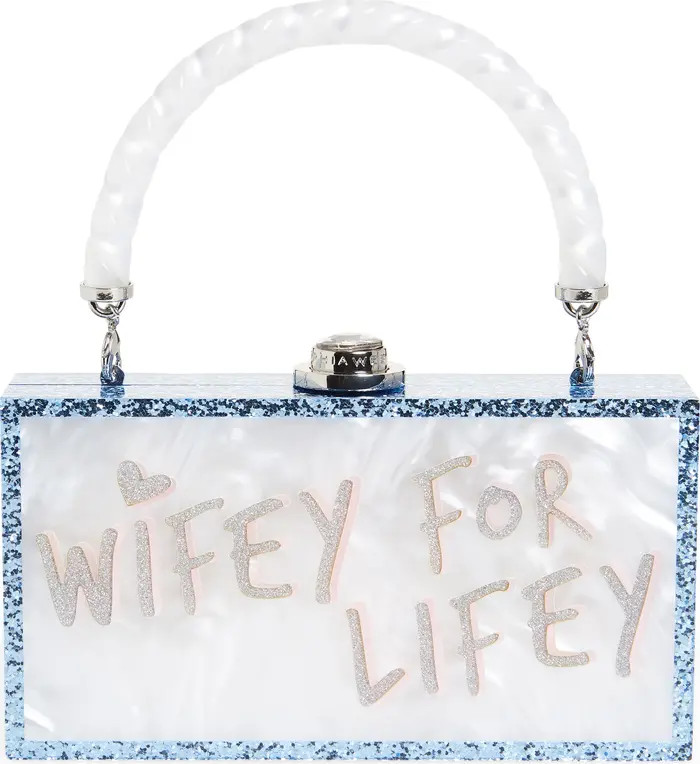 SOPHIA WEBSTER Cleo Wifey For Lifey Box Clutch | Nordstrom | Nordstrom