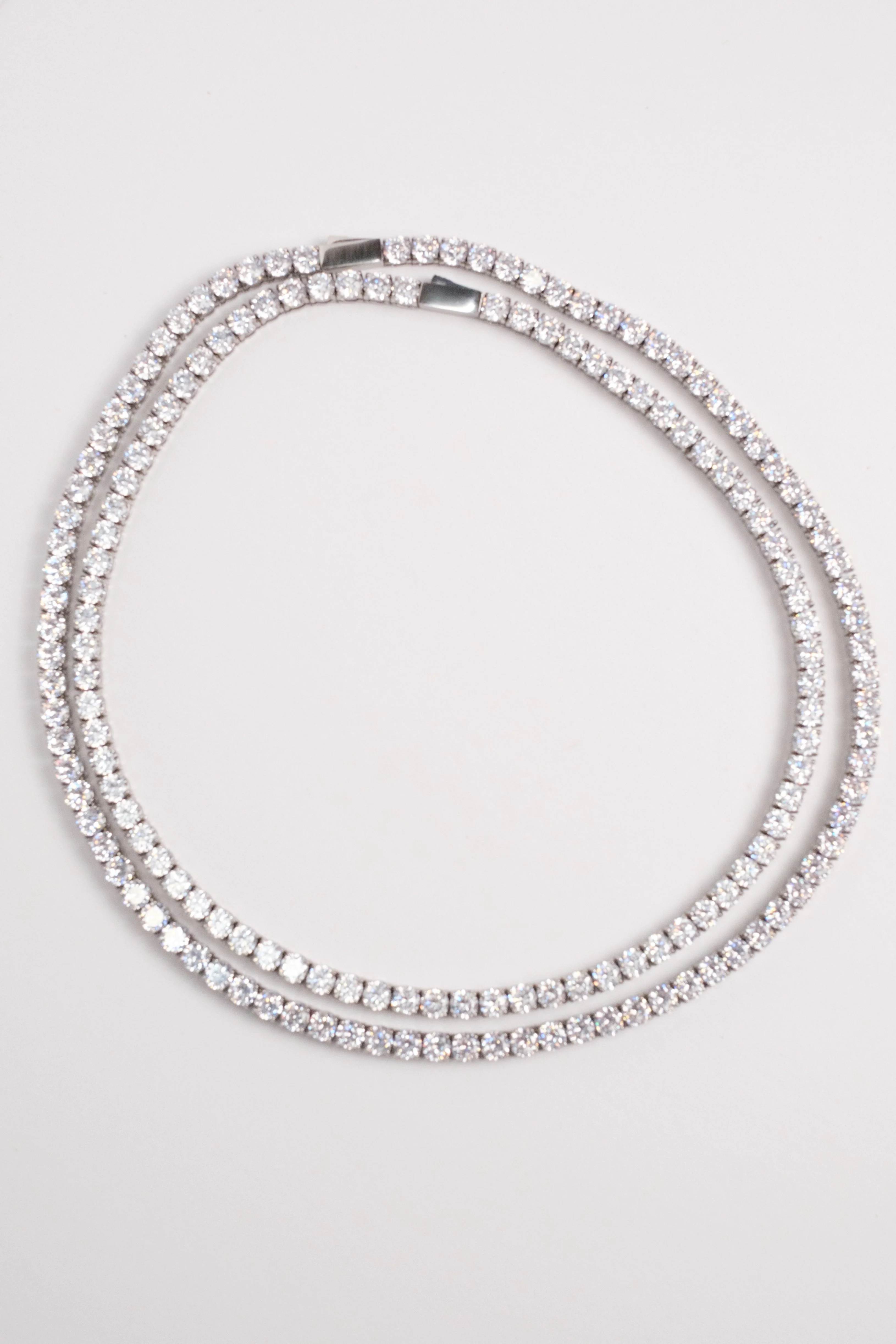 Odette 2.0 316L Stainless Steel 5MM Tennis Necklace | KC Chic Designs
