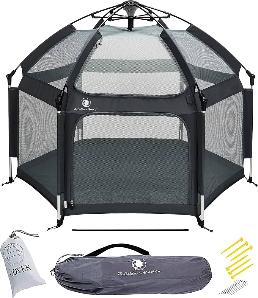 POP 'N GO Baby Playpen - Indoor & Outdoor Playpen for Babies and Toddlers - Baby Beach Tent, Fold... | Amazon (US)
