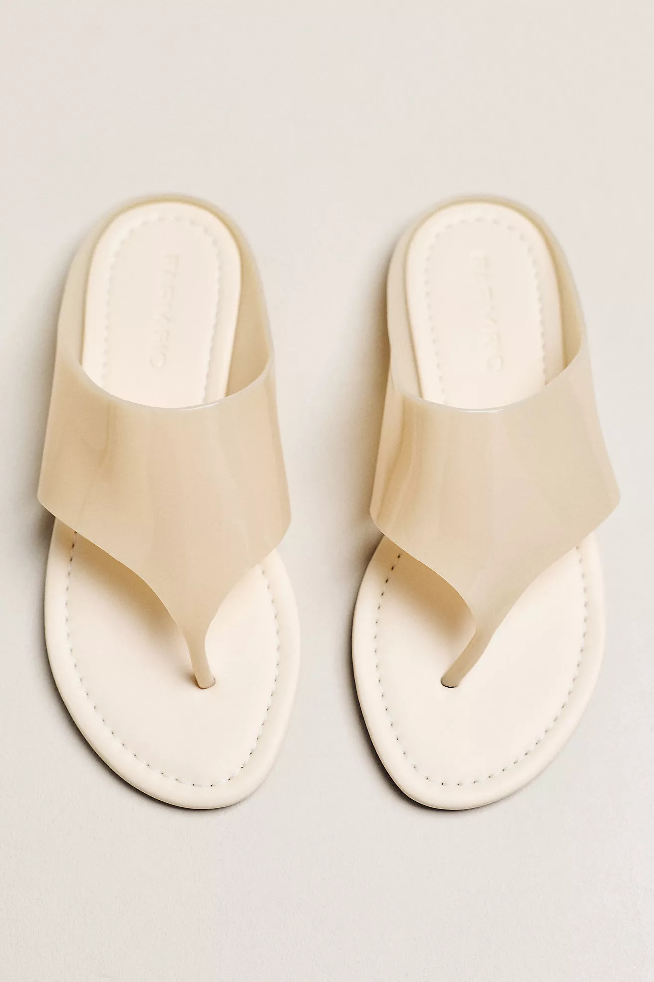 Farm Rio Jelly Thong Sandals | Anthropologie (US)