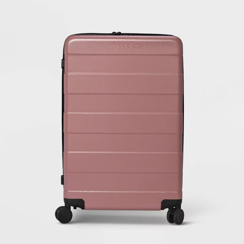 Hardside 30" Large Checked Spinner Suitcase - Made By Design™ | Target