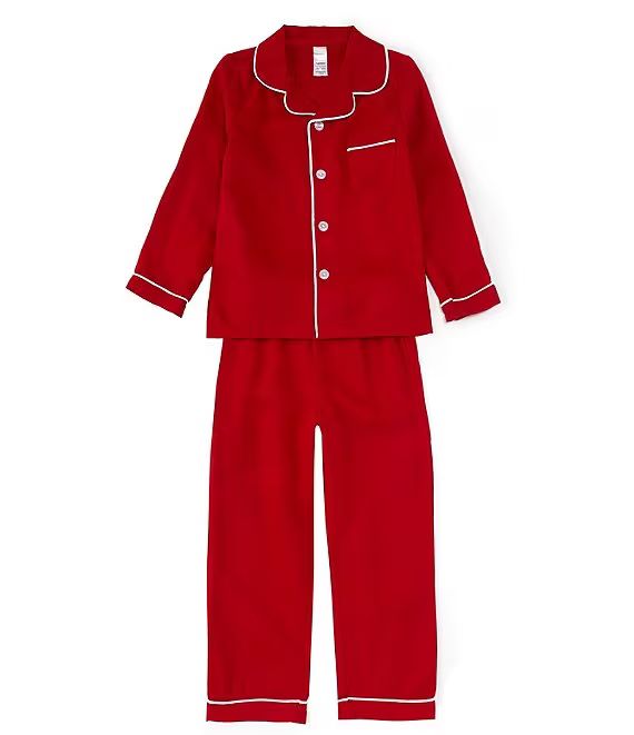Little Boy 2T-6 Long Sleeve Pajama Set | Dillard's