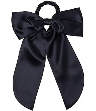 Slip Silk Hair Bow - Black | Dillard's