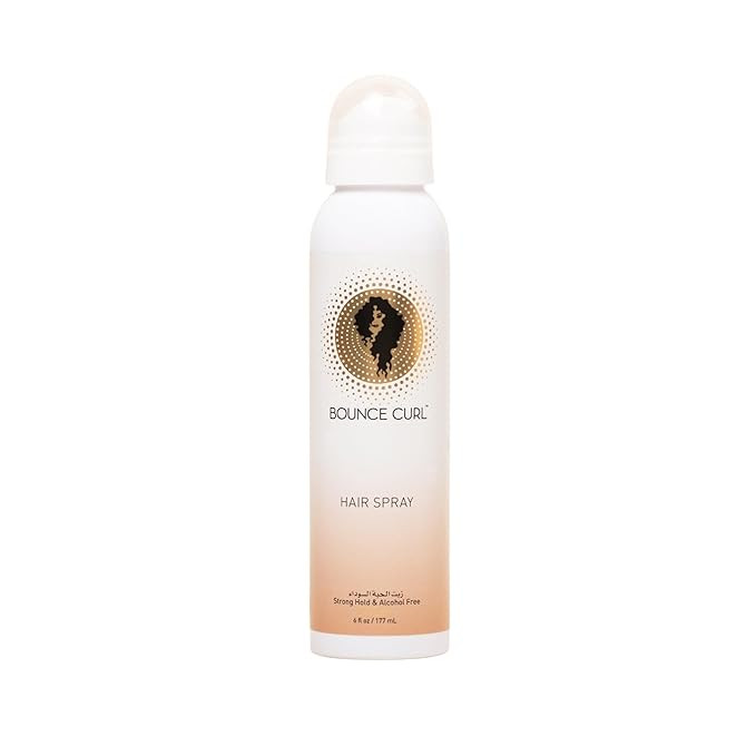 Bounce Curl Alcohol-Free Strong Hold HairSpray 6oz | Amazon (US)