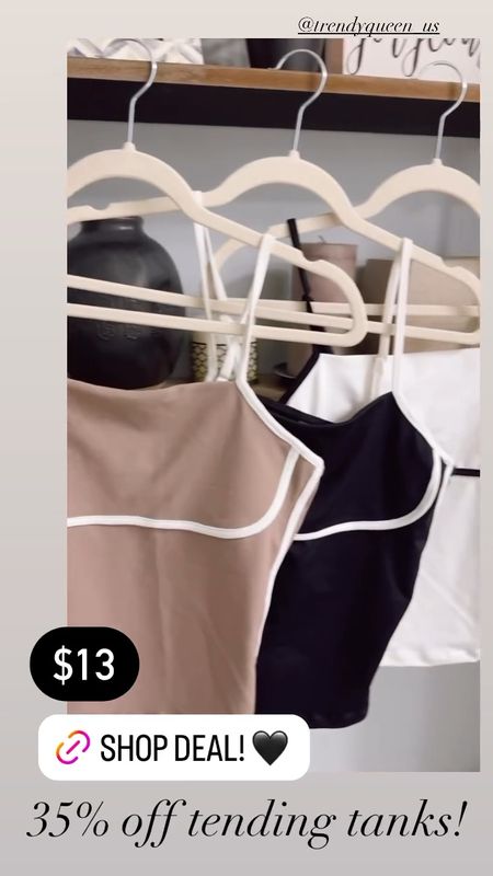 Sale alert! 35% off trending tanks! Camisole adjustable straps & such nice quality! Got my true size small

Amazon deals
Daily deals

#LTKFindsUnder50 #LTKSaleAlert