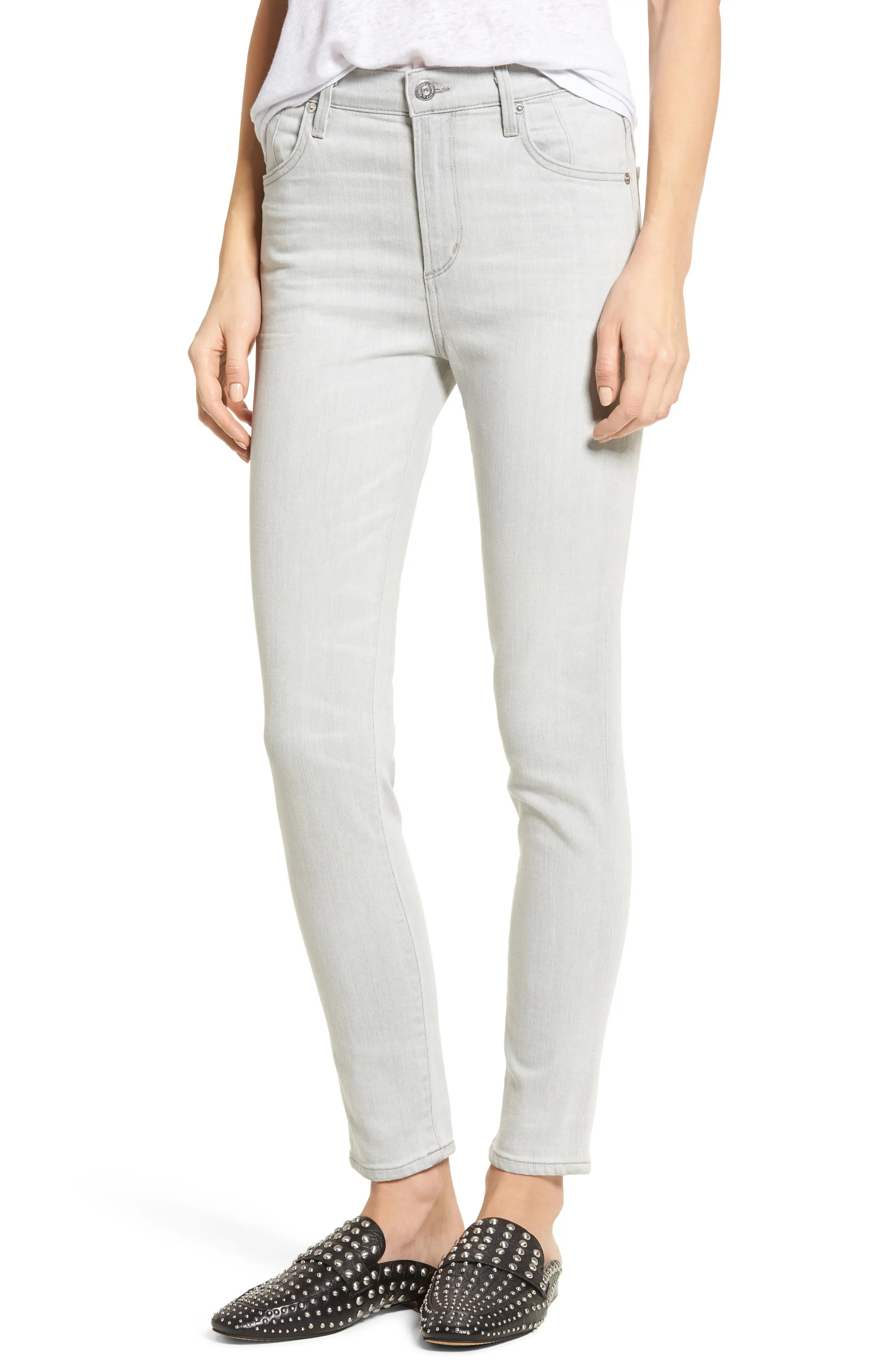 Carlie High Waist Ankle Skinny Jeans | Nordstrom