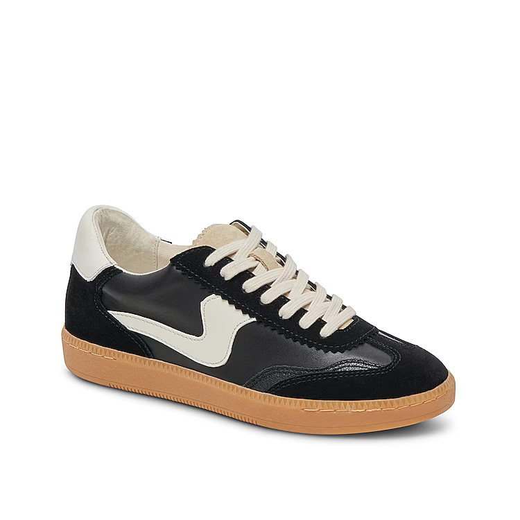Dolce Vita Notice Court Sneaker | Women's | Black | Size 5.5 | Sneakers | DSW