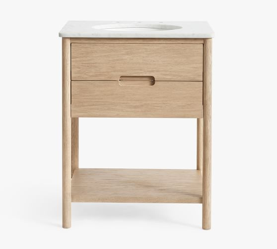 Manzanita 26" Single Sink Bathroom Vanity | Pottery Barn (US)