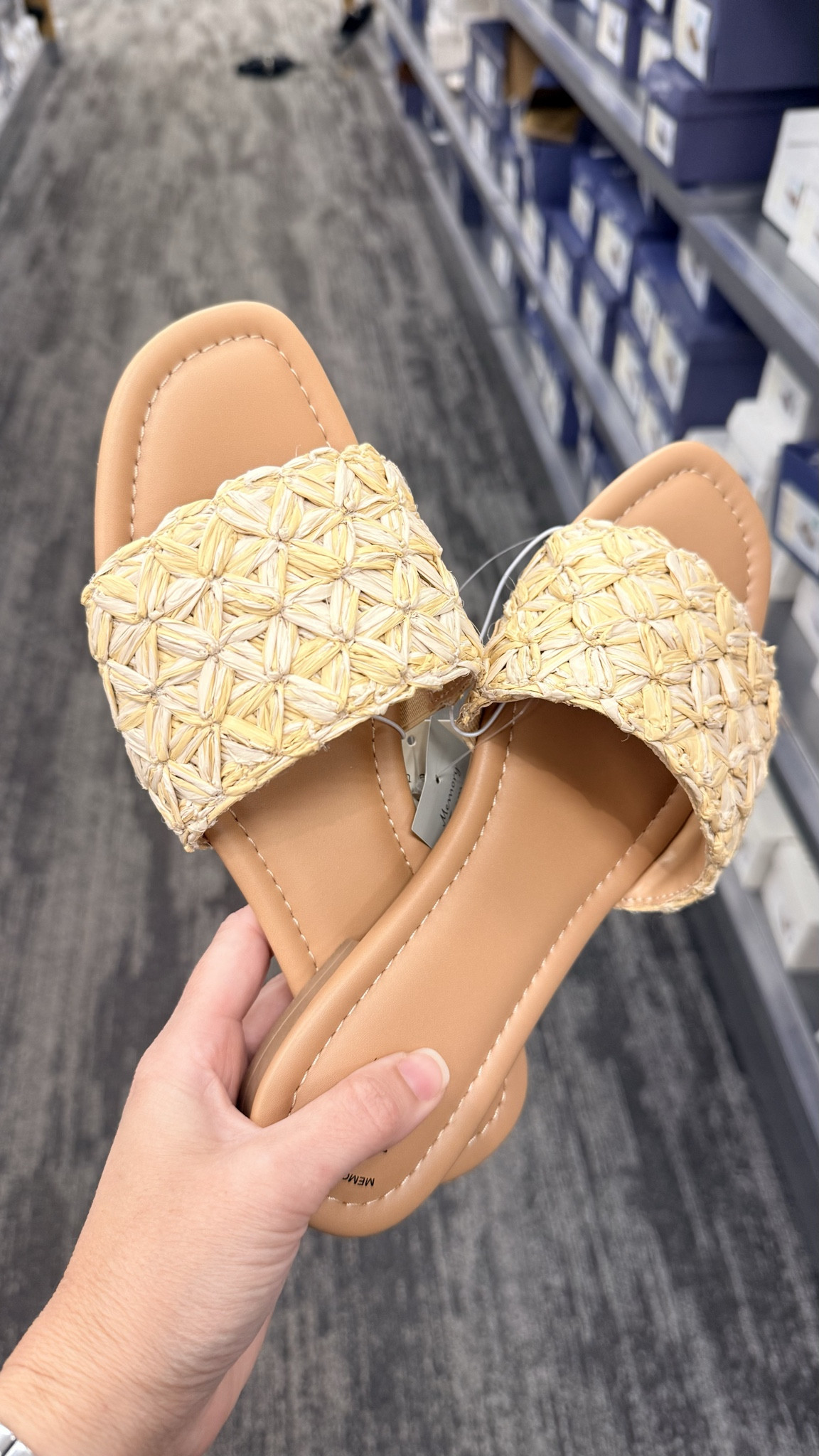 These cute raffia slides with cushion soles are super cute and perfect for casual summer dresses! 

Vacation outfits beach, summer sandals, summer outfits, summer outfits 2026, spring outfits, spring sandals, spring outfits 2026, flowers, accents, target sandals, date night outfits, travel outfits, plus size fashion, casual friday outfits, smart casual work wear, workwear, work outfits for the office 


#LTKSwim #LTKTravel #LTKOver40