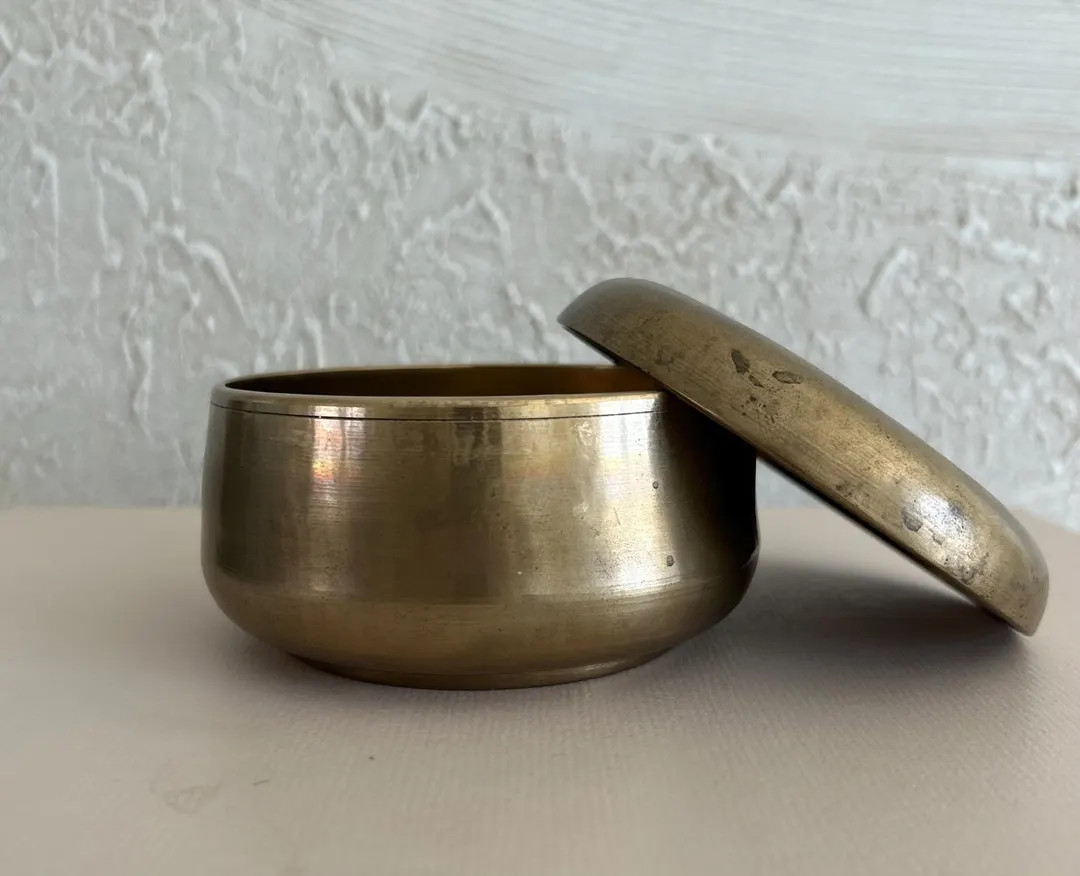 Vintage Engraved Chinese Brass Box - Etsy | Etsy (US)