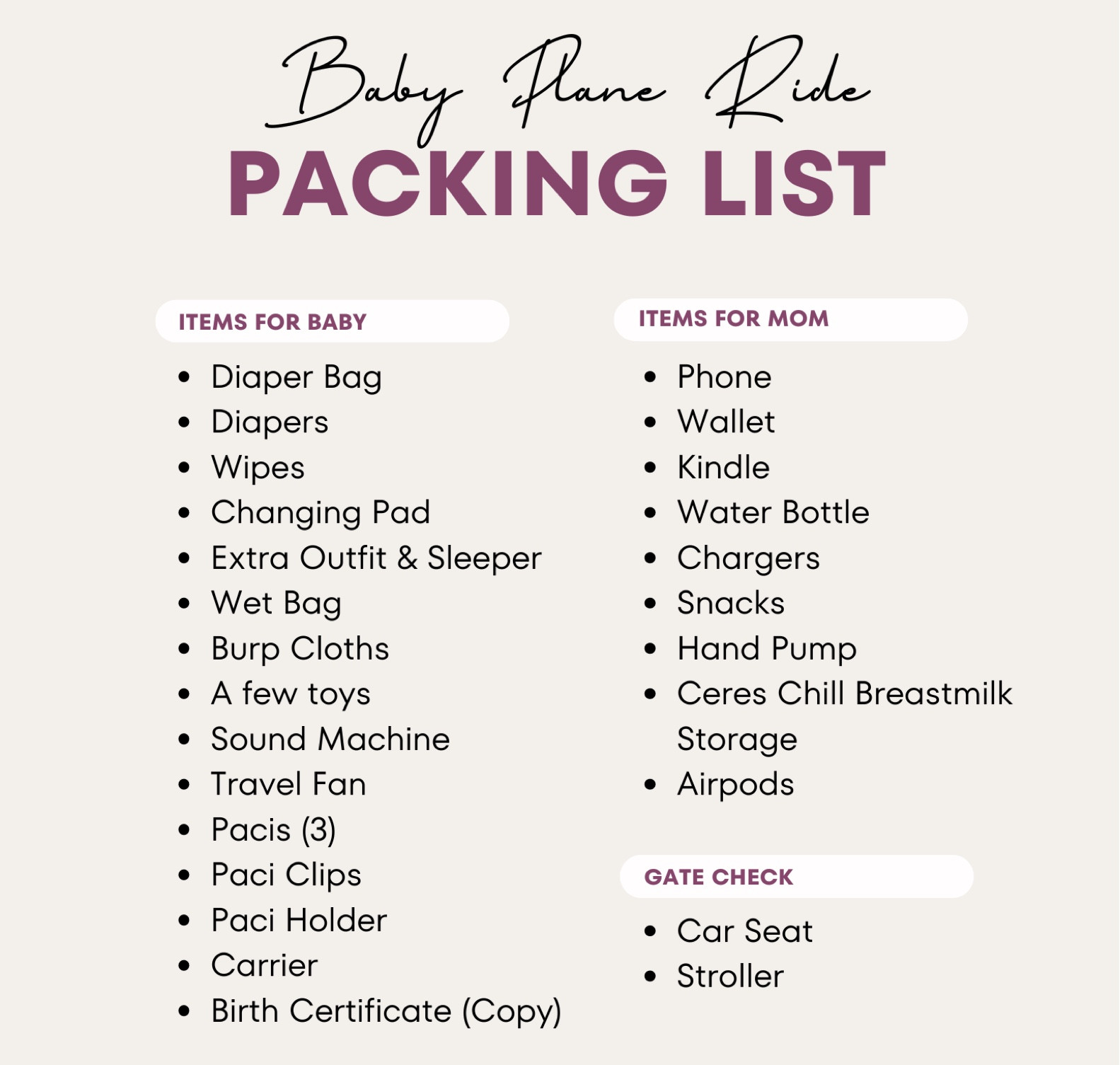 what I packed for a plane ride with by baby 

#LTKTravel #LTKBaby