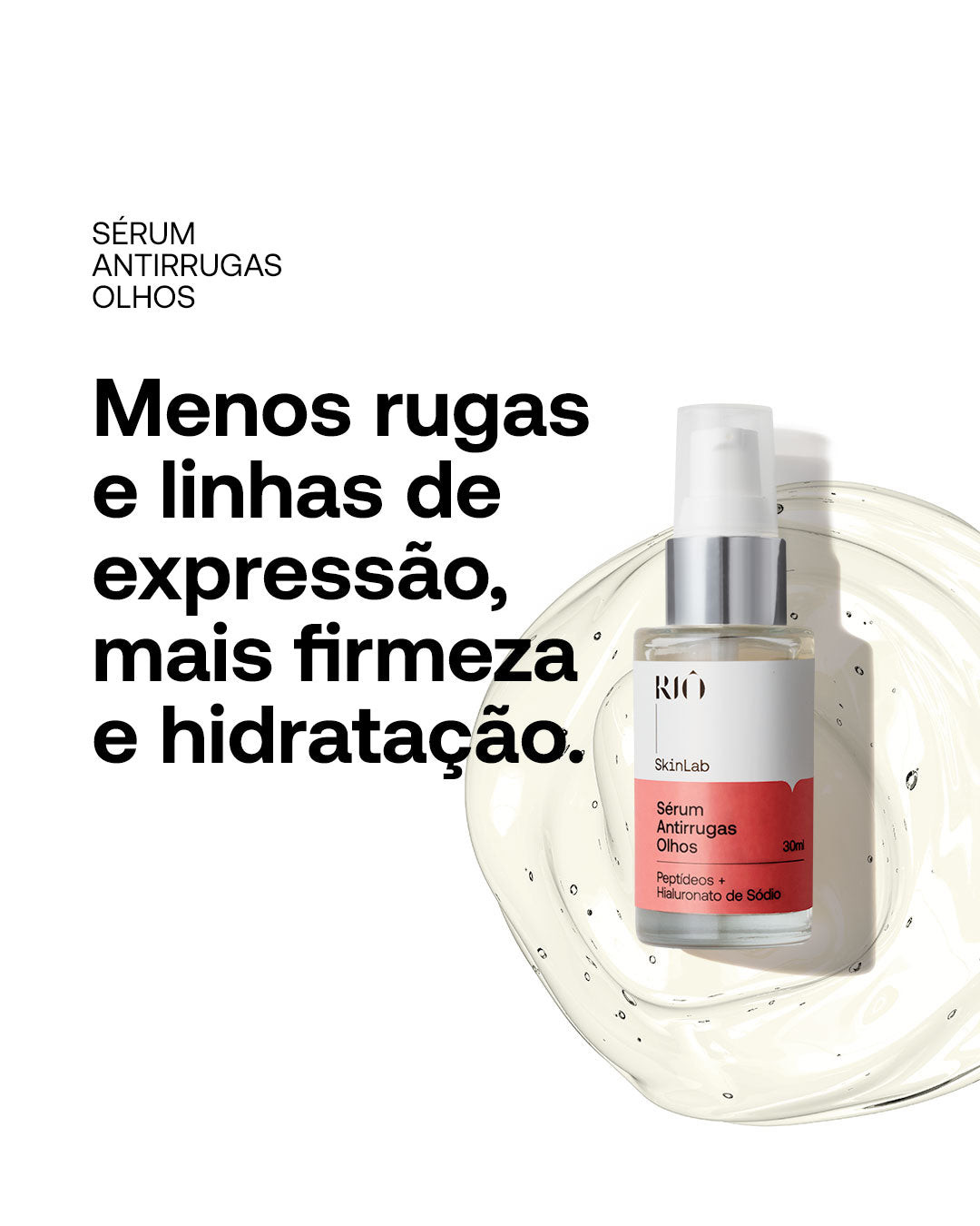 Sérum Antirrugas Olhos | Riô Skin Lab (BR)