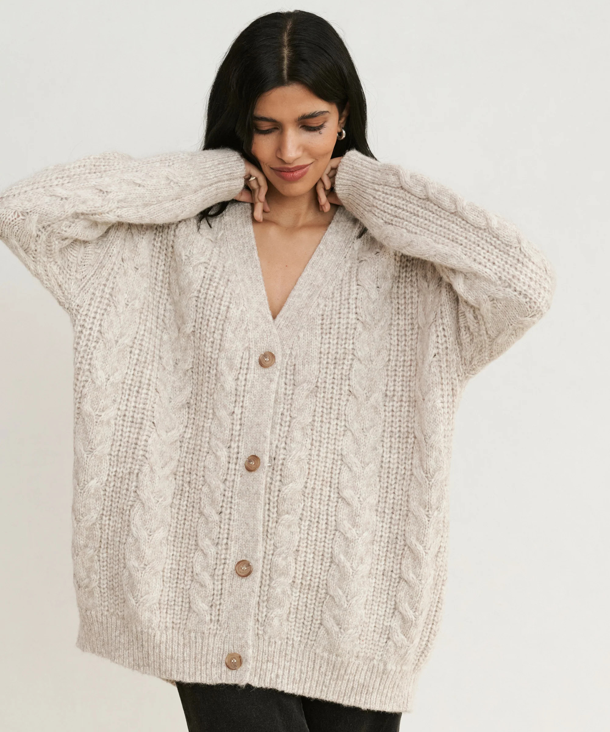 Cable Cocoon Cardigan | Jenni Kayne