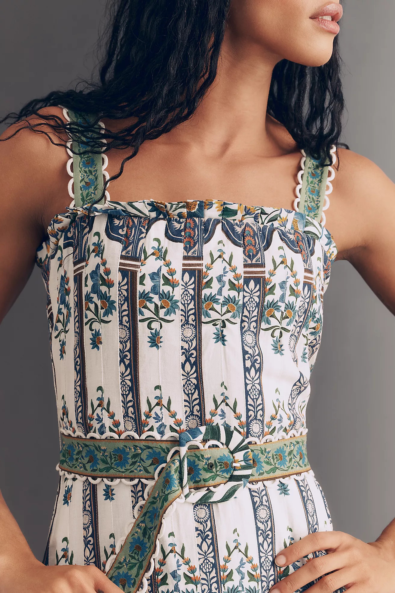 Farm Rio Manoela Midi Dress | Anthropologie (US)