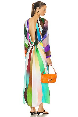 SIEDRES Desty Dress in Green | FWRD 