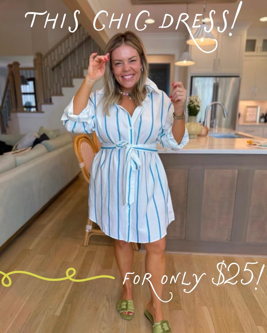 A chic striped shirtdress for just $25?! 💙 Such a good find! 

#LTKAmazon #LTKSeasonal #LTKFall #LTKOOTD