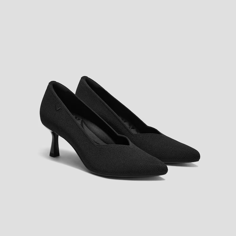 Pointed-Toe Mid Heels (Anna) | VIVAIA