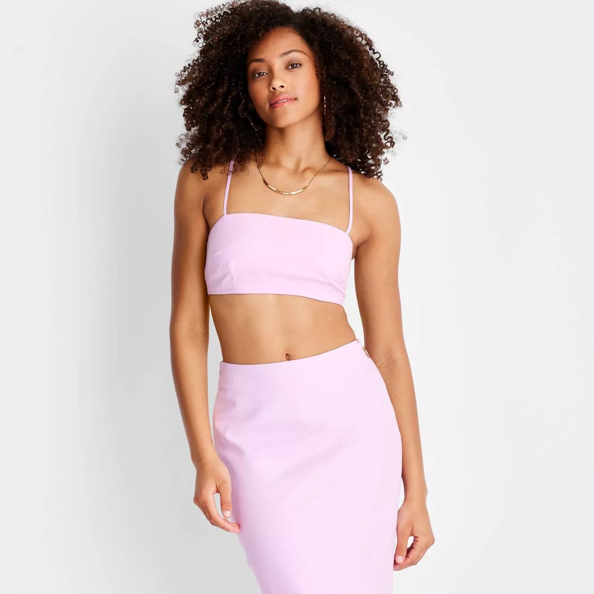 Women's O-Ring Crop Top - Future Collective™ with Jenee Naylor | Target