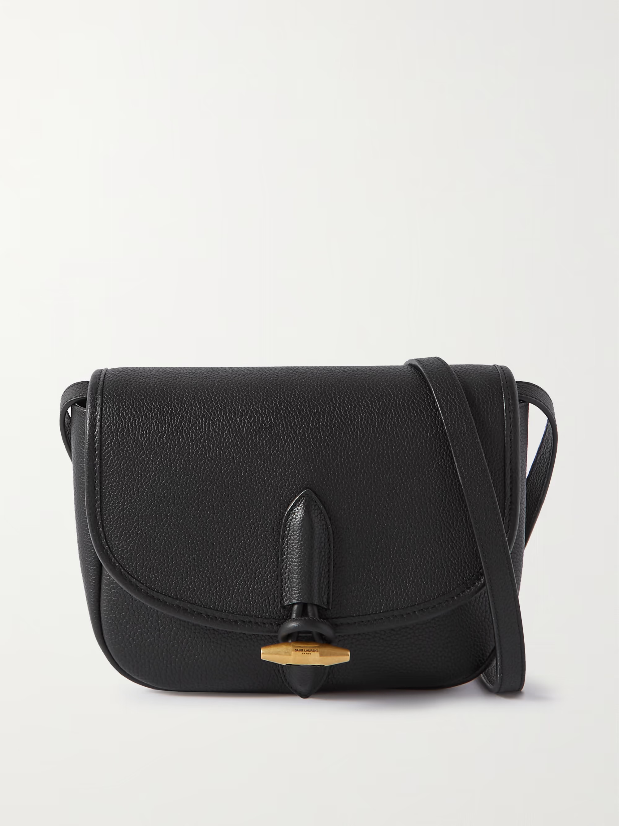 Le Caban textured-leather shoulder bag | NET-A-PORTER (US)