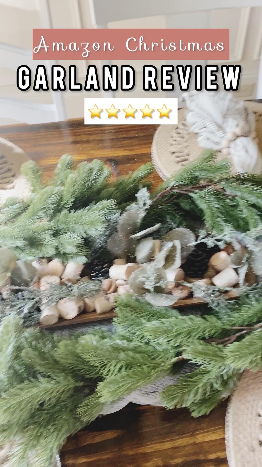 Add some festive holiday vibes to your home with this gorgeous garland from Amazon! I love the quality and you can’t beat the price!

#LTKHome #LTKFindsUnder100 #LTKHoliday