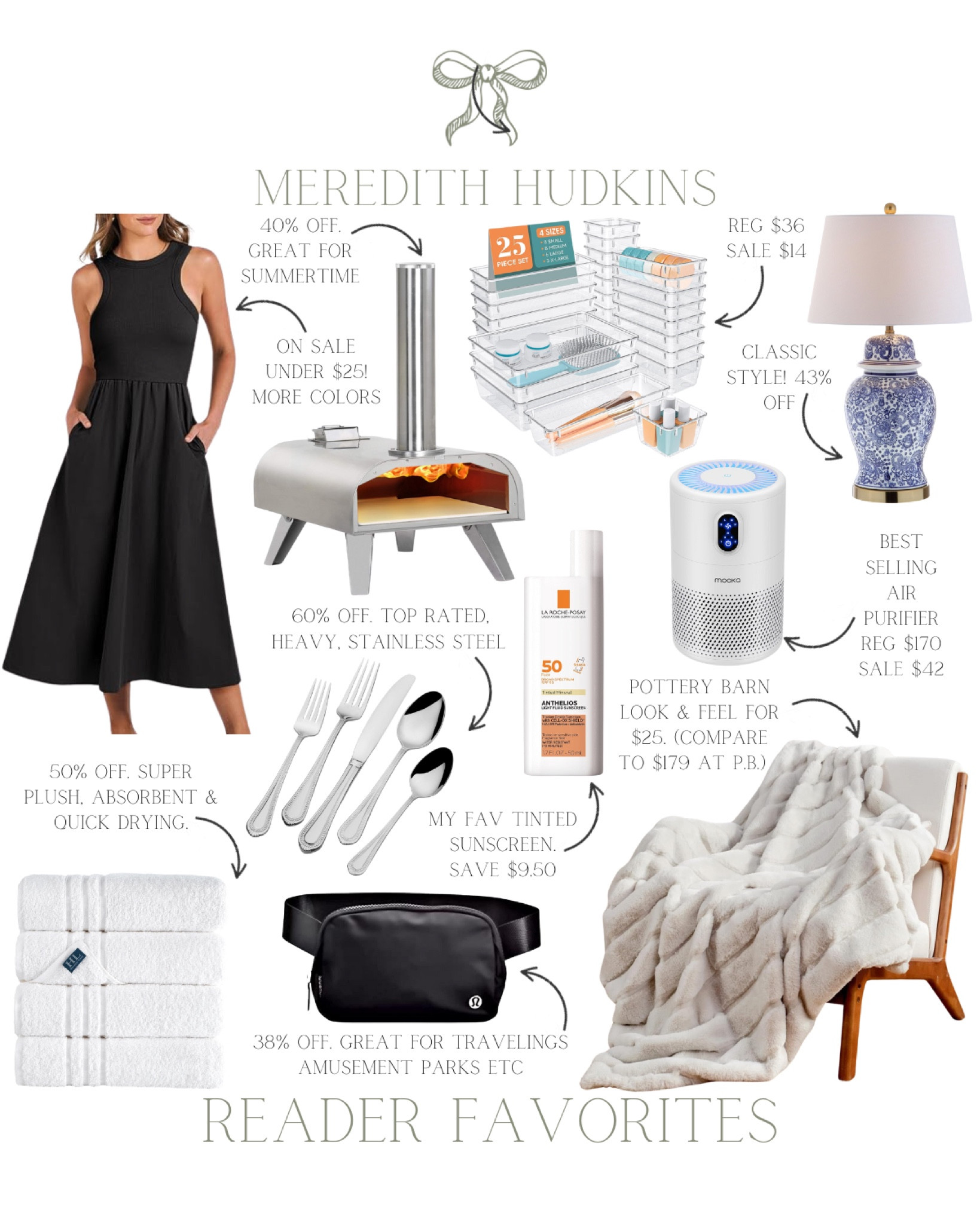 Amazon Amazon fashion summer dress, wedding guest dress, pizza, oven household, essentials, blanket, designer look for less, Chinoiserie lamp, blue and white lamp, blue and white home, classic preppy, timeless bath towels, organization, tinted sunscreen, beauty, Meredith Hudkins 

#LTKSaleAlert #LTKFindsUnder50 #LTKStyleTip