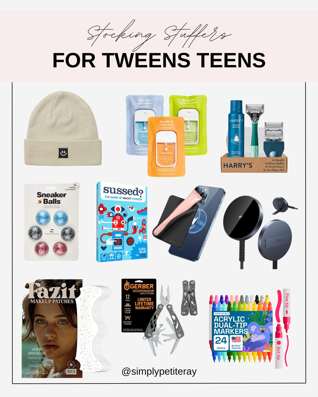 Stocking Stuffers for tweens teens
#stockingstuffers #giftguide 

 #LTKGiftGuide #LTKHoliday #LTKSeasonal