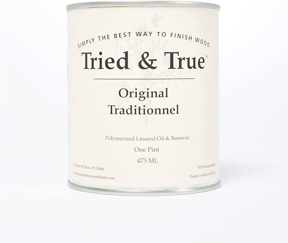 Tried & True Original Wood Finish – Pint – All-Purpose All-Natural Finish for Wood, Metal, Fo... | Amazon (US)