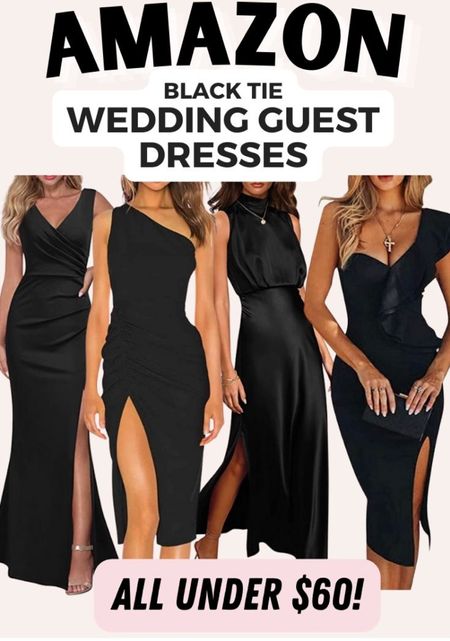 Formal black wedding guest dresses from Amazon 

#blackweddingguestdress #formaldress #amazonweddingguestdress #blackdresses 

#LTKFind #LTKU #LTKwedding