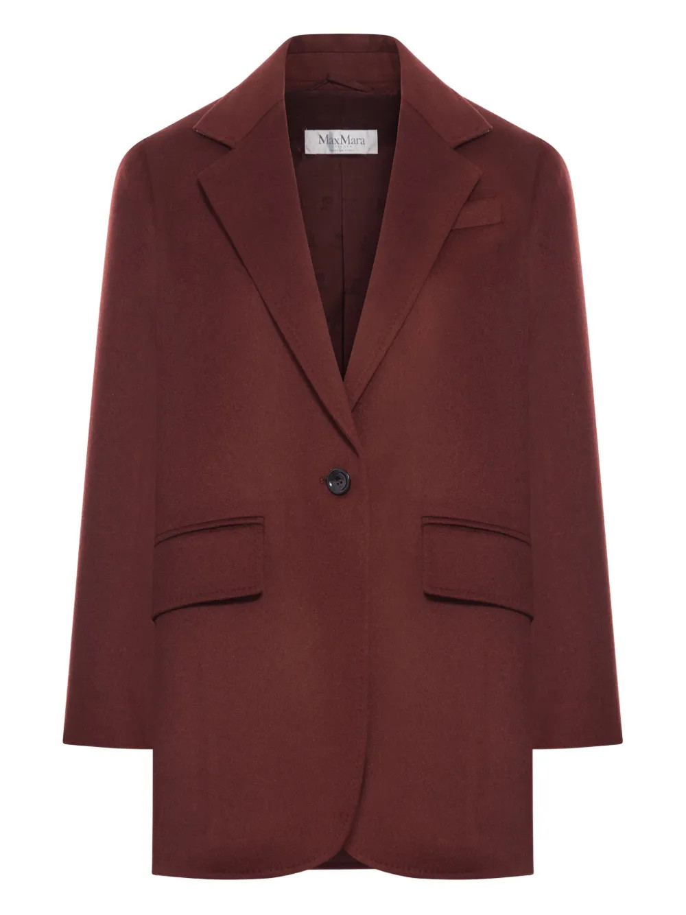 Max Mara Single-breasted Blazer | Red | FARFETCH GR | Farfetch Global