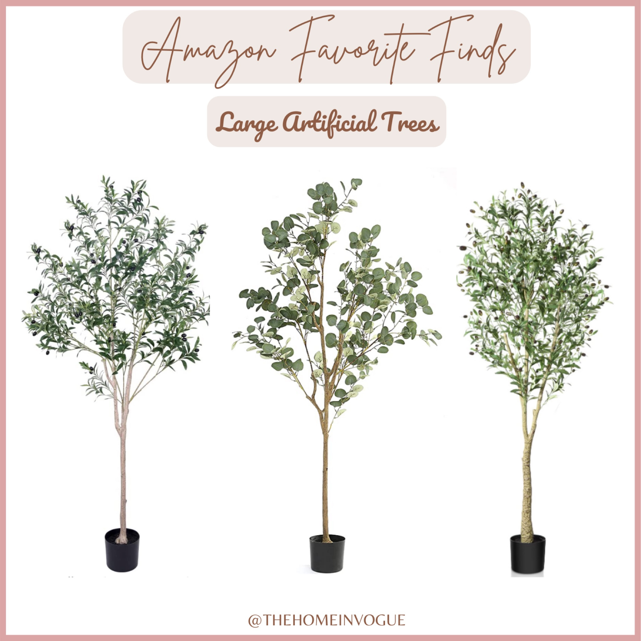 Favorite Amazon finds, Artificial trees, faux plants and trees, olive tree, eucalyptus tree, silver dollar eucalyptus, tall artificial trees

#LTKsalealert #LTKunder100 #LTKhome