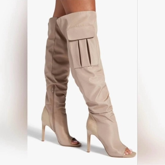 Harriette Stiletto Over the Knee Boot Wide Calf Sz.11 (Can fit a size 10) | Poshmark