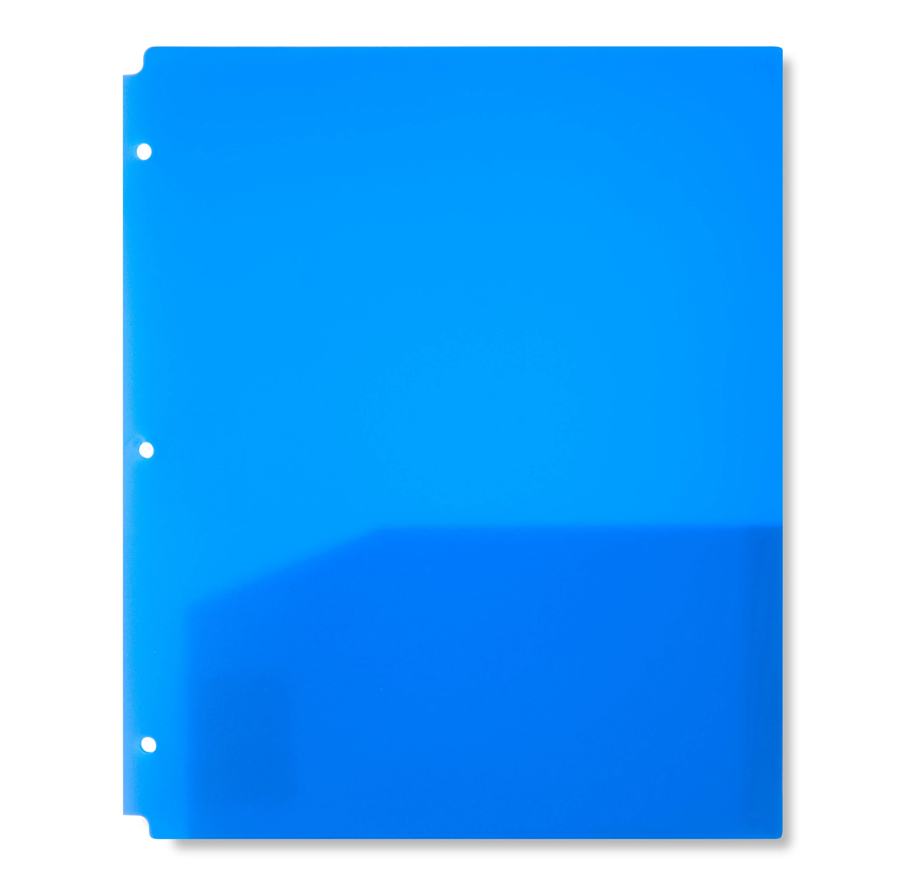 Pen+Gear 2-Pocket Poly Folder, Blue | Walmart (US)