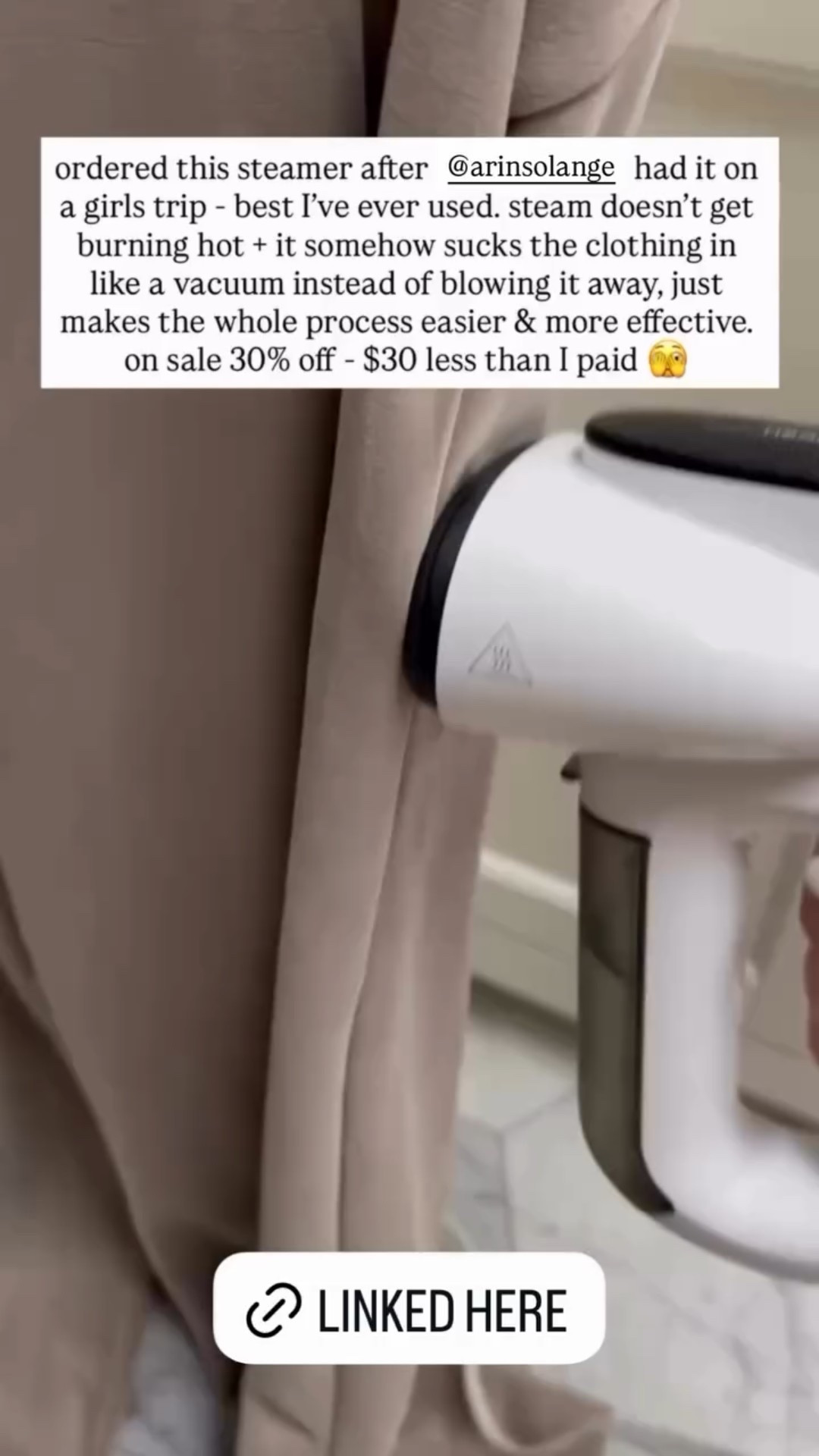 Holiday Gift Guide // travel steamer

#LTKHoliday #LTKGiftGuide #LTKTravel