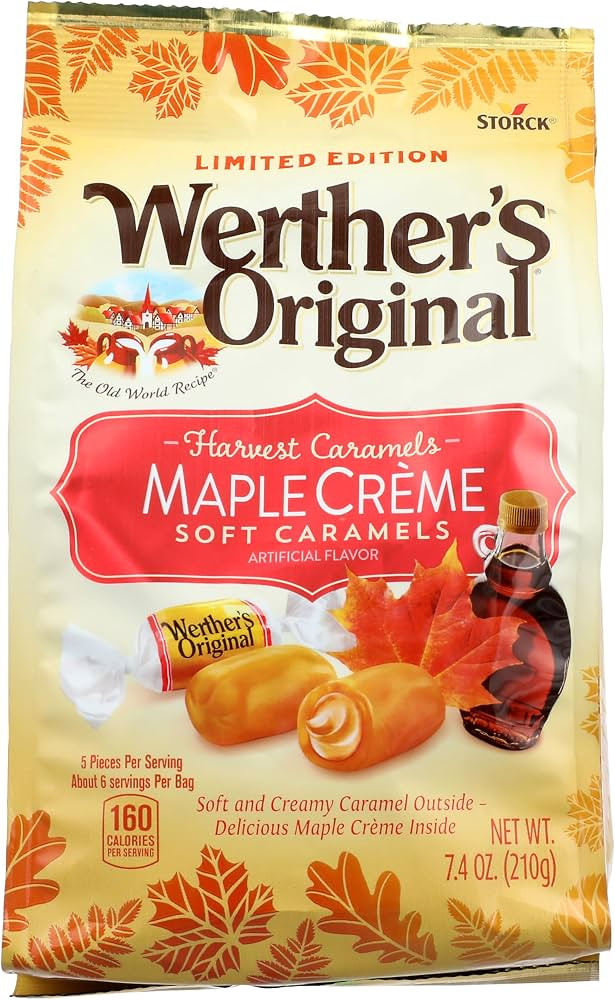 Werther\u2019s Original Maple Creme Limited Edition 7.4oz Bag, 7.4 Ounce (Pack of 1) | Amazon (US)