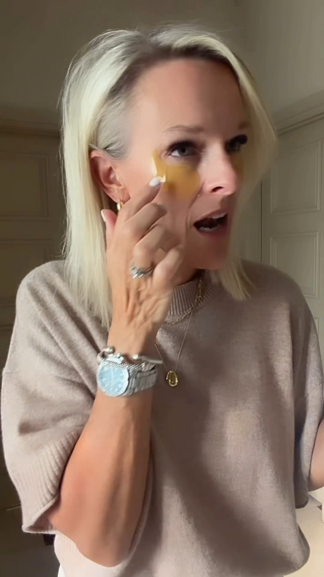 New product launch @Colleen Rothschild 
USE CODE. CINDY20 sitewide 
Vitamin C eye patches 
Hydrating, cooling patches that help boost, moisture and reduce puffiness while smoothing and softening the under eye area ￼
Infused with vitamin C, ++￼￼￼

#LTKOver40 #LTKBeauty #LTKgrwm