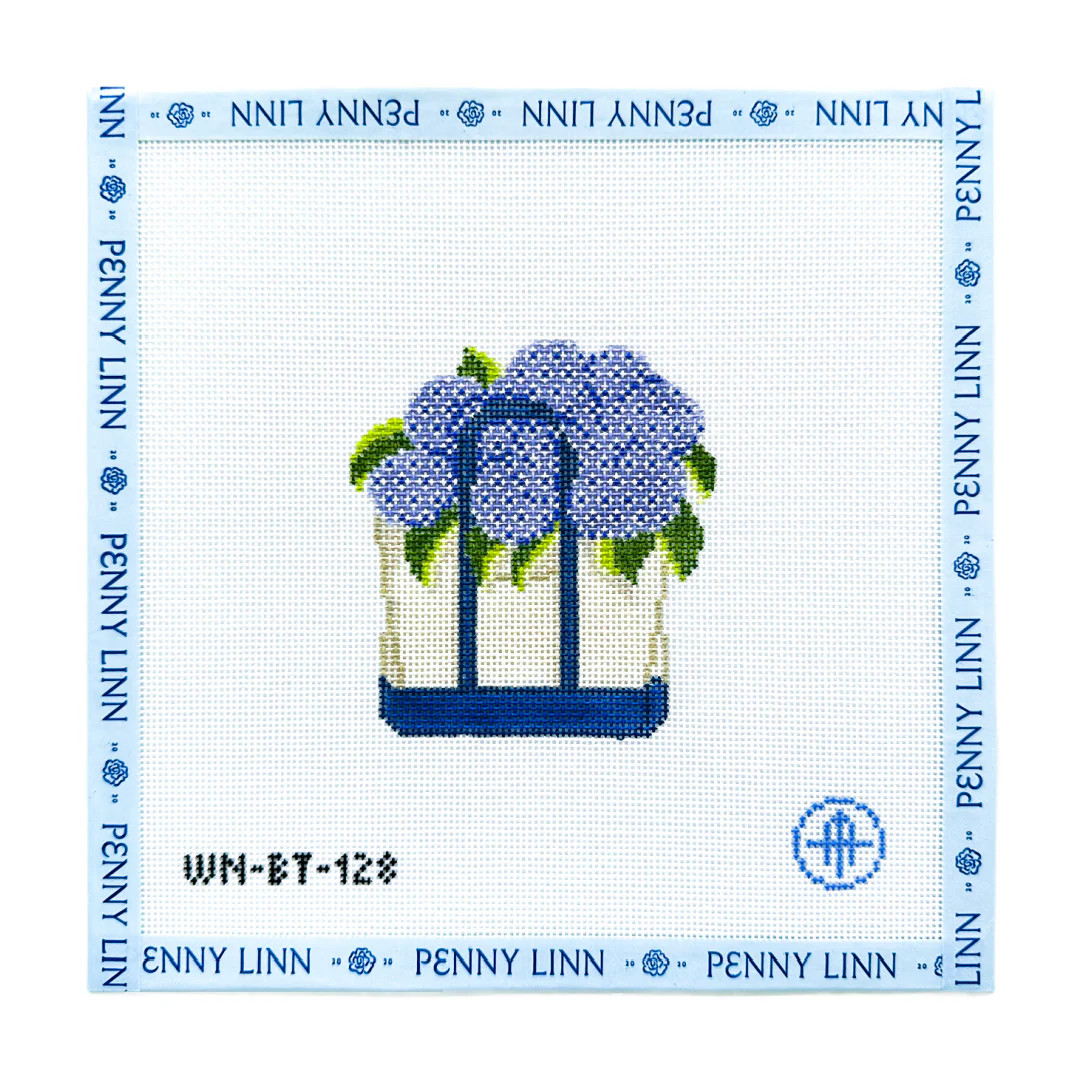 Blooming Hydrangeas Tote - Purple | Penny Linn Designs