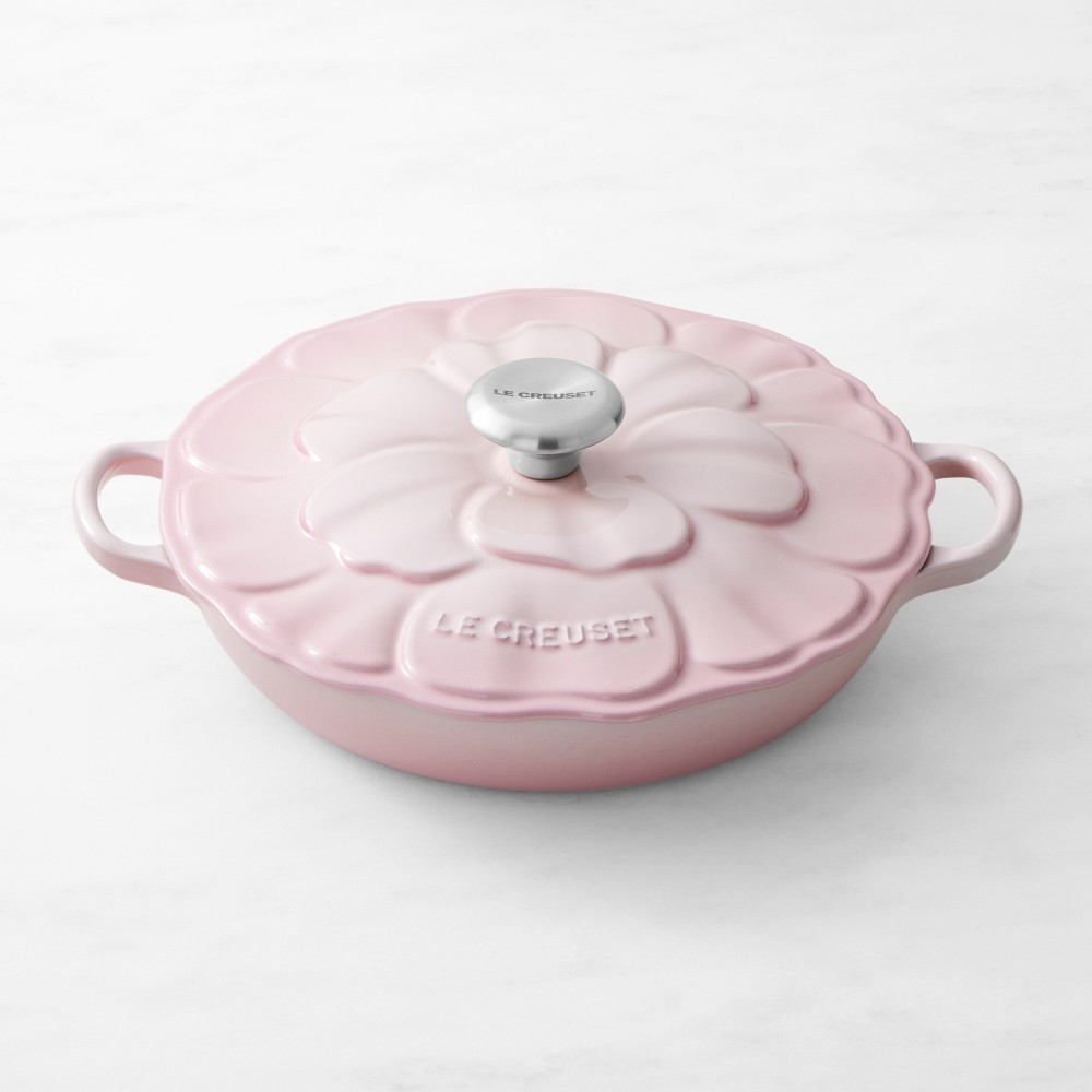 Le Creuset Enameled Cast Iron Petal Braiser, 2 1/4-Qt. | Williams-Sonoma