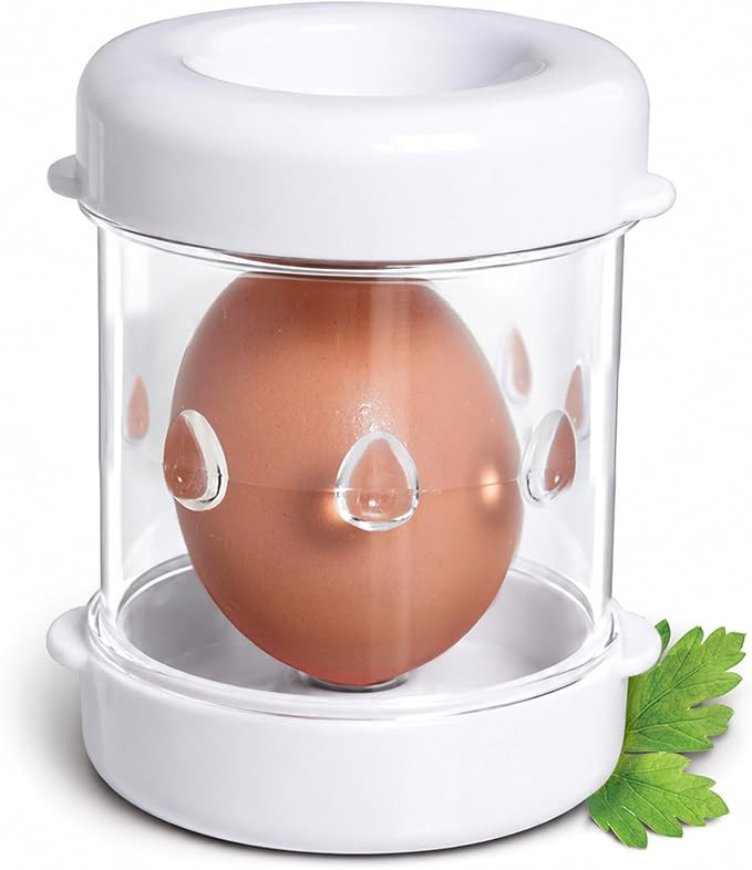 The Negg Boiled Egg Peeler - White | Amazon (US)