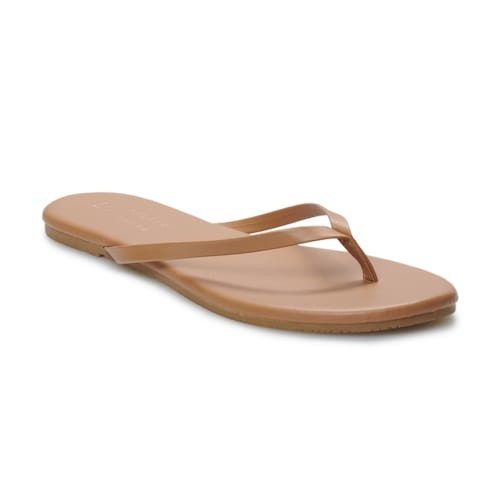 LC Lauren Conrad Honey Women's Thong Flip Flops | Kohl's