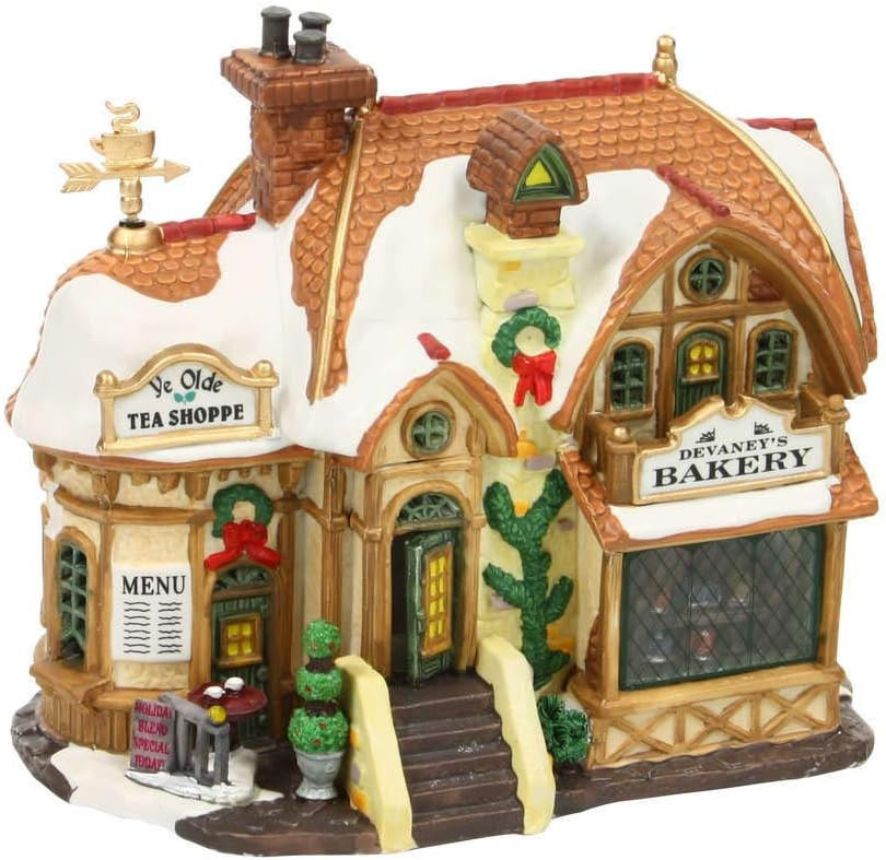 Lemax Christmas Village Devaneys Bakery Battery Operated Led - 35793 | Amazon (US)