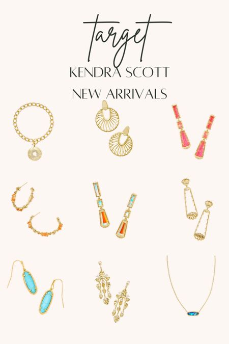 Target X Kendra Scott new arrivals #jewelry #kendrascott 

#LTKstyletip #LTKfindsunder50 #LTKSeasonal