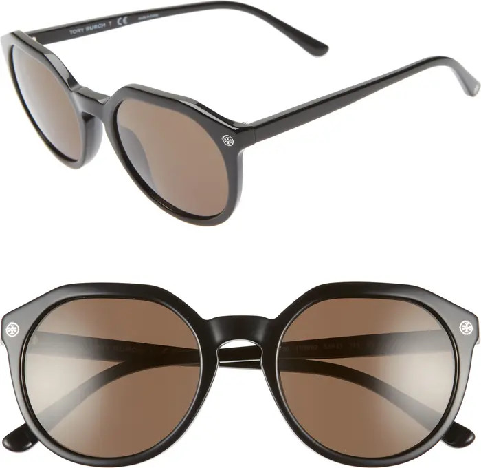 Tory Burch 52mm Round Sunglasses | Nordstrom | Nordstrom