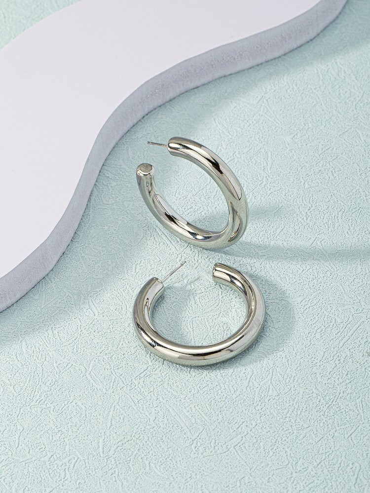 Minimalist Cuff Hoop Earrings
       
              
              $1.60        
    $1.52
     
... | SHEIN