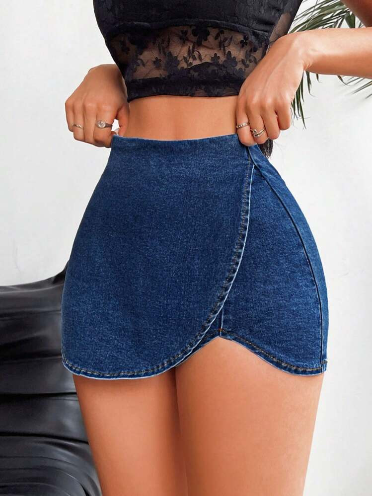 Jean Skort | SHEIN