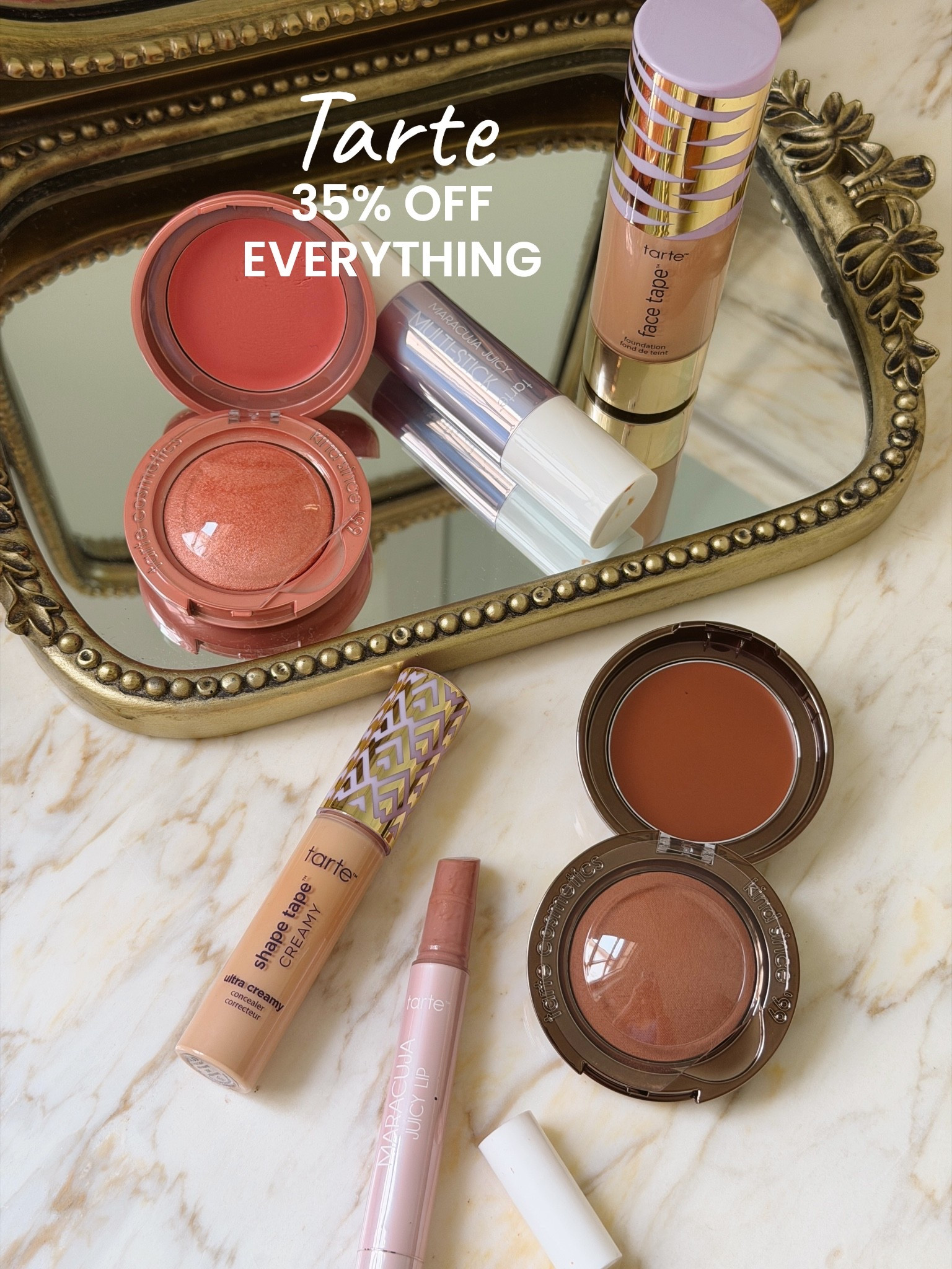 Tarte is 35% OFF everything! The perfect time to refill your favorites!

#tarte #tartesale #concealer #beauty #makeup #blush #bronzer #foundation #juicylip

#LTKSaleAlert #LTKBeauty